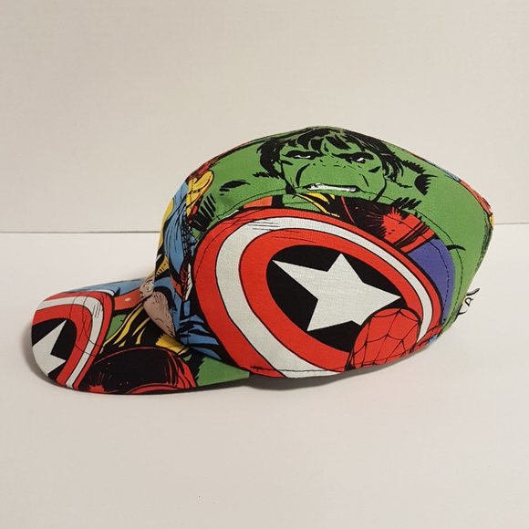 Handmade Marvel Comics Hat Trucker Hat Classic Cap Avengers Wolverine Superhero - Picture 6 of 16